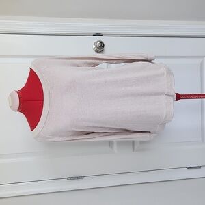 Market & Spruce Cream Lightweight Sweater with 3/4 Sleeve